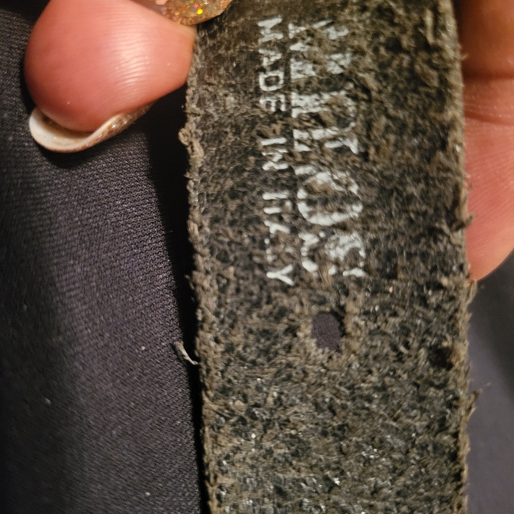 Milos leather belt - Picture 4 of 10